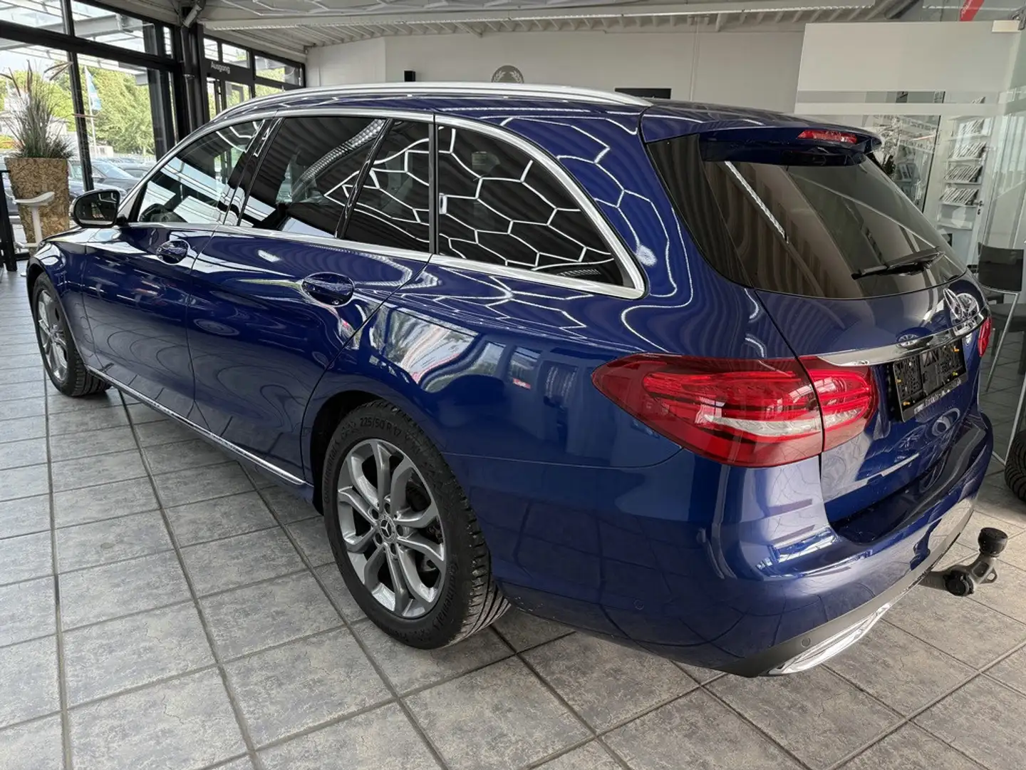 Mercedes-Benz C 180 T CGI Avantgarde, LED, 9G, Navi, Leder Azul - 2