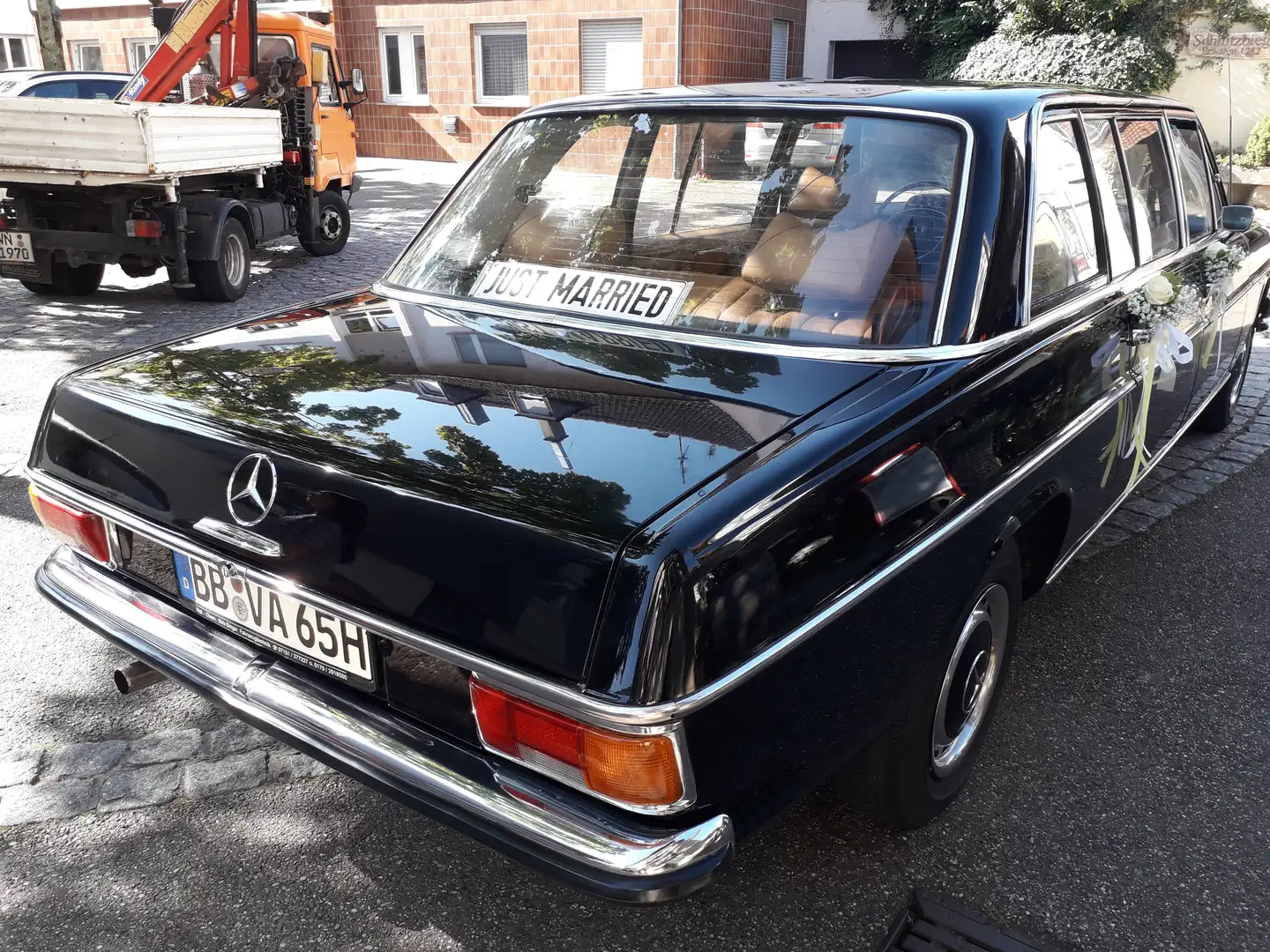 Oldtimer Mercedes Benz 230.6 /8 Pullmann, 1. Serie, Automatik Klima Servo Nero - 2