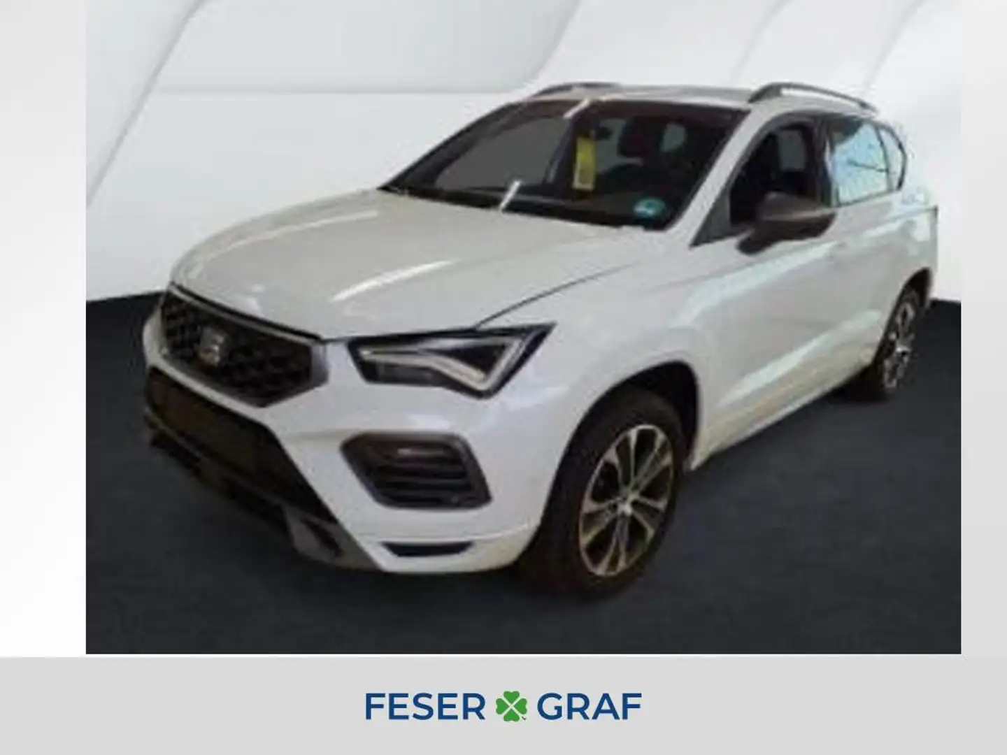 SEAT Ateca 2.0 TDI FR DSG/LED/Sitz.-Lenkradhzg./Kamera Weiß - 1
