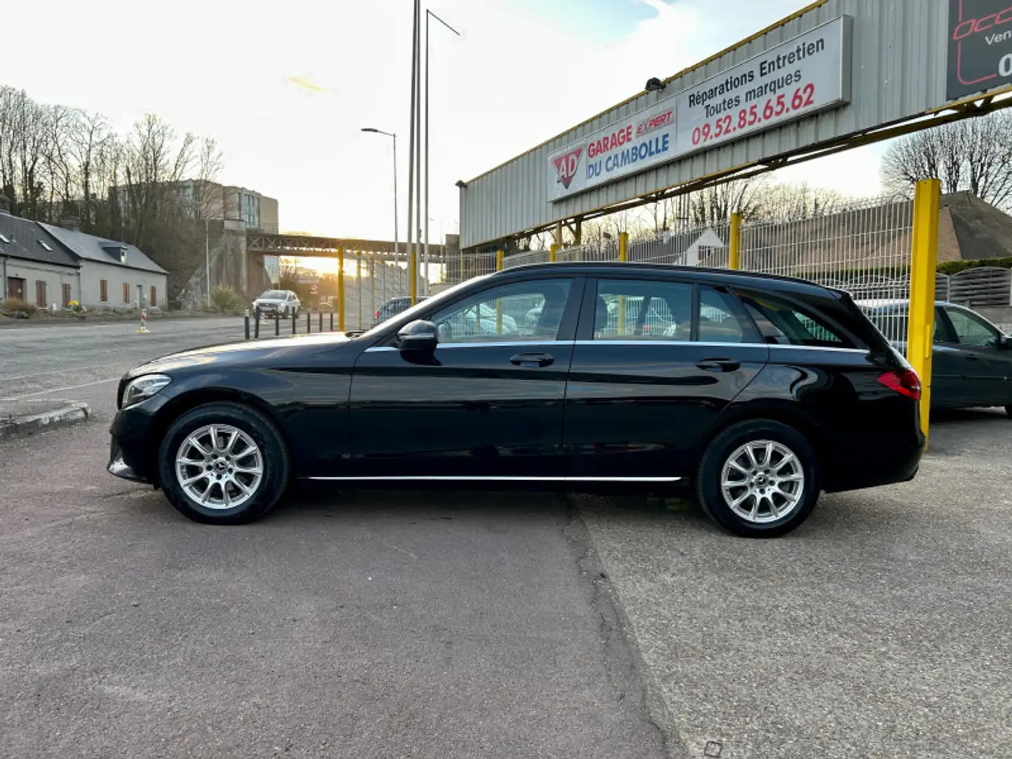 Mercedes-Benz C 200 200 D 160CH BUSINESS LINE 9G-TRONIC Noir - 2