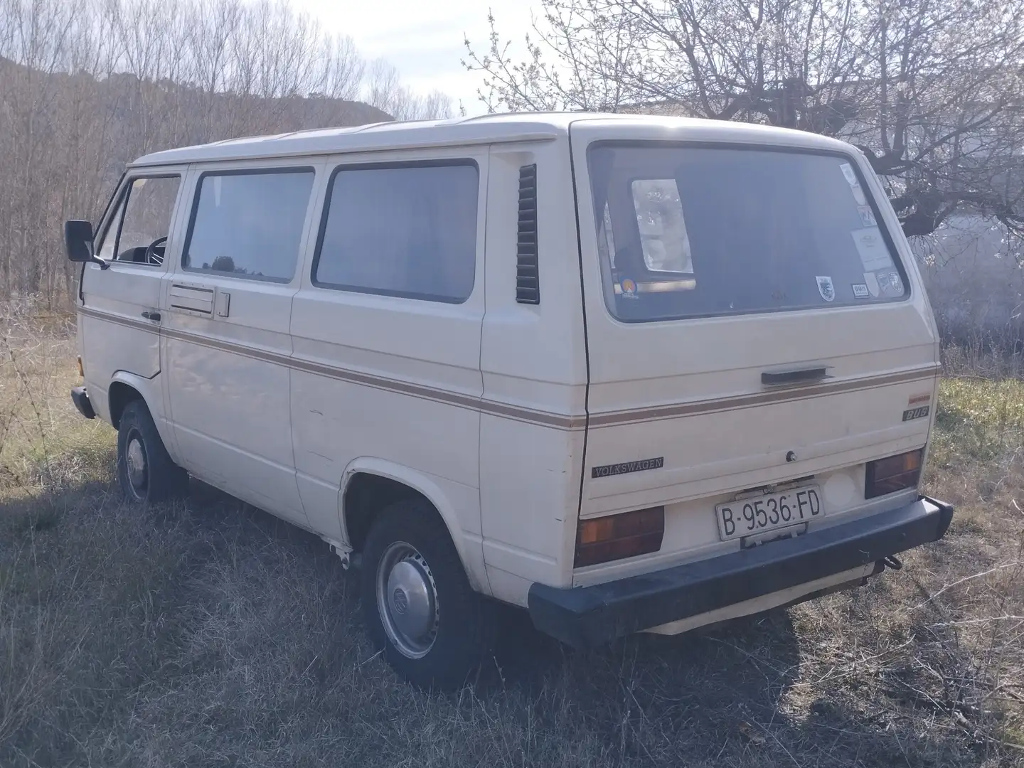 Volkswagen T3 Blanc - 2