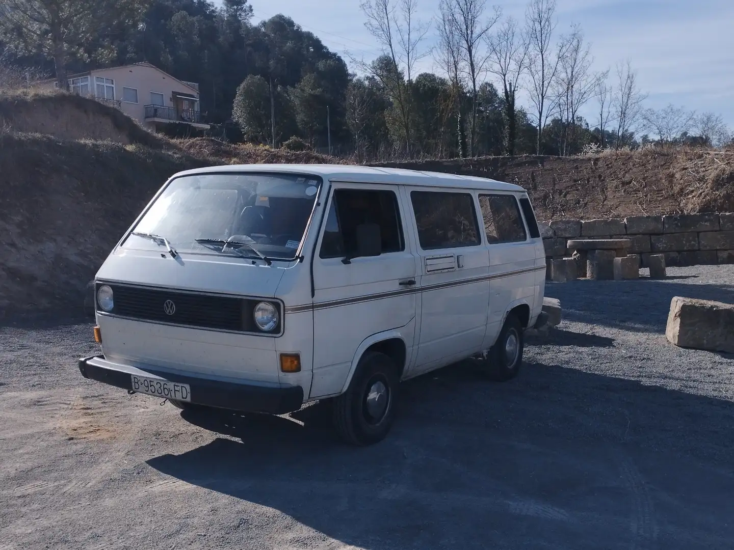 Volkswagen T3 Blanc - 1