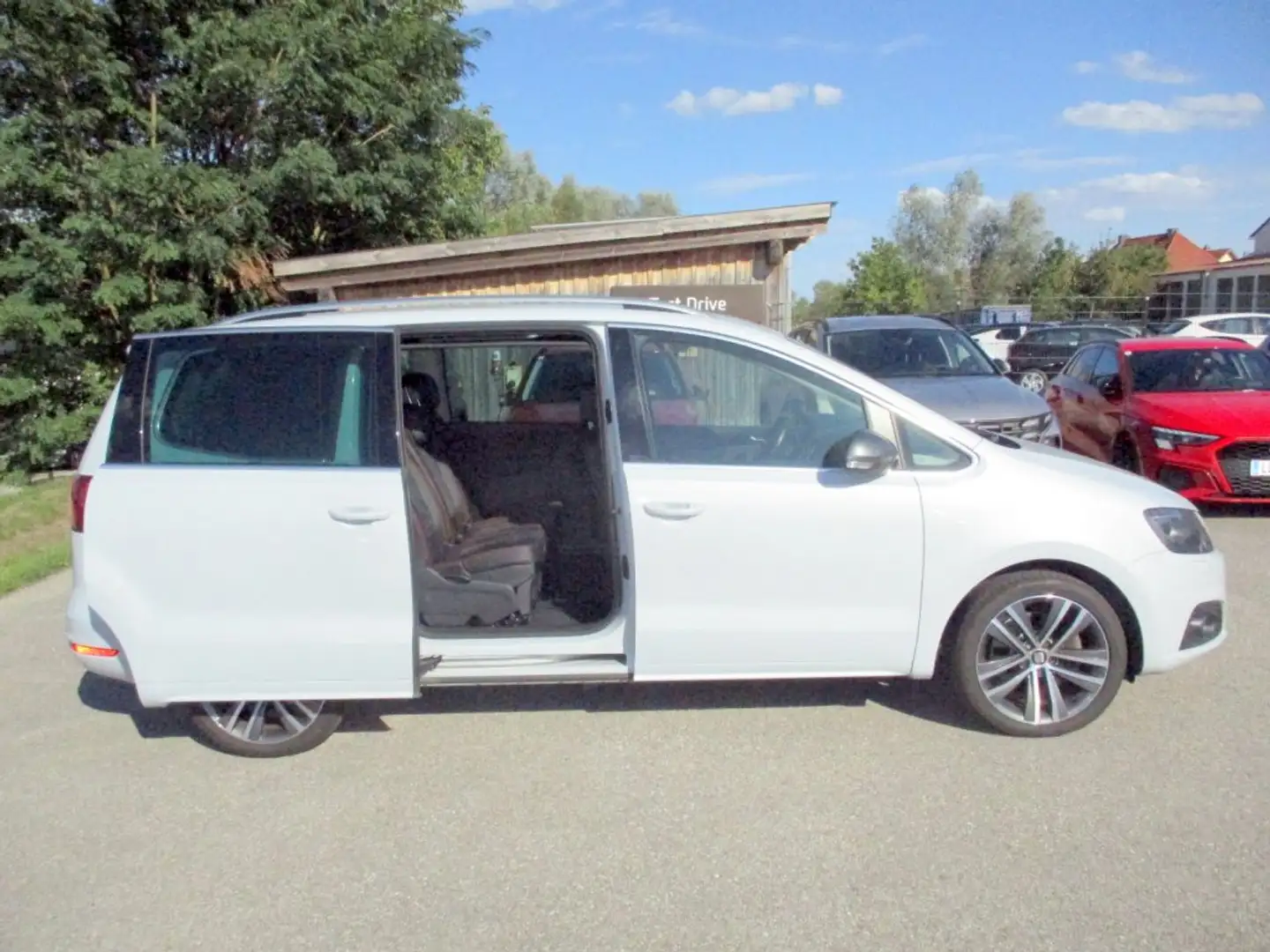 SEAT Alhambra TDI DSG 4WD 2,0 FR Weiß - 2