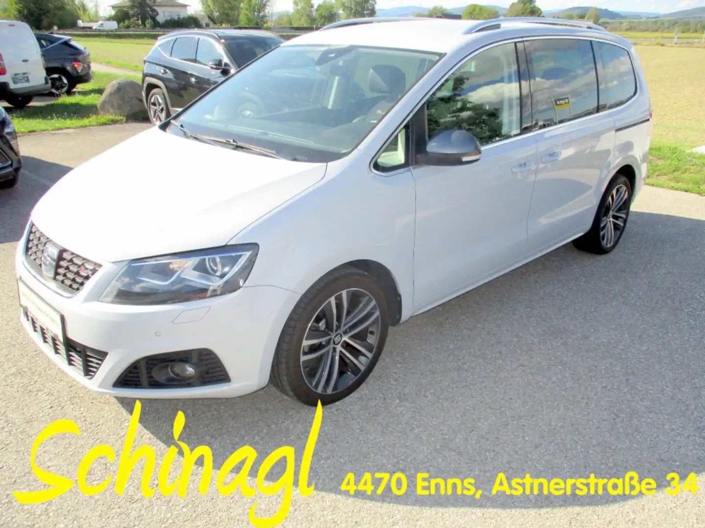 SEAT Alhambra TDI DSG 4WD 2,0 FR Weiß - 1