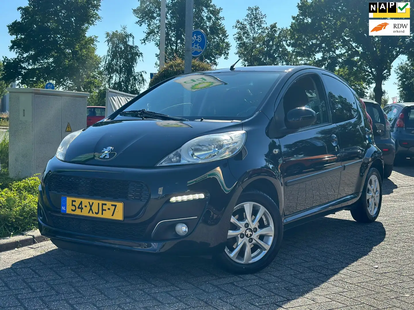 Peugeot 107 1.0 Active AUTOMAAT facelift airco led Nero - 1