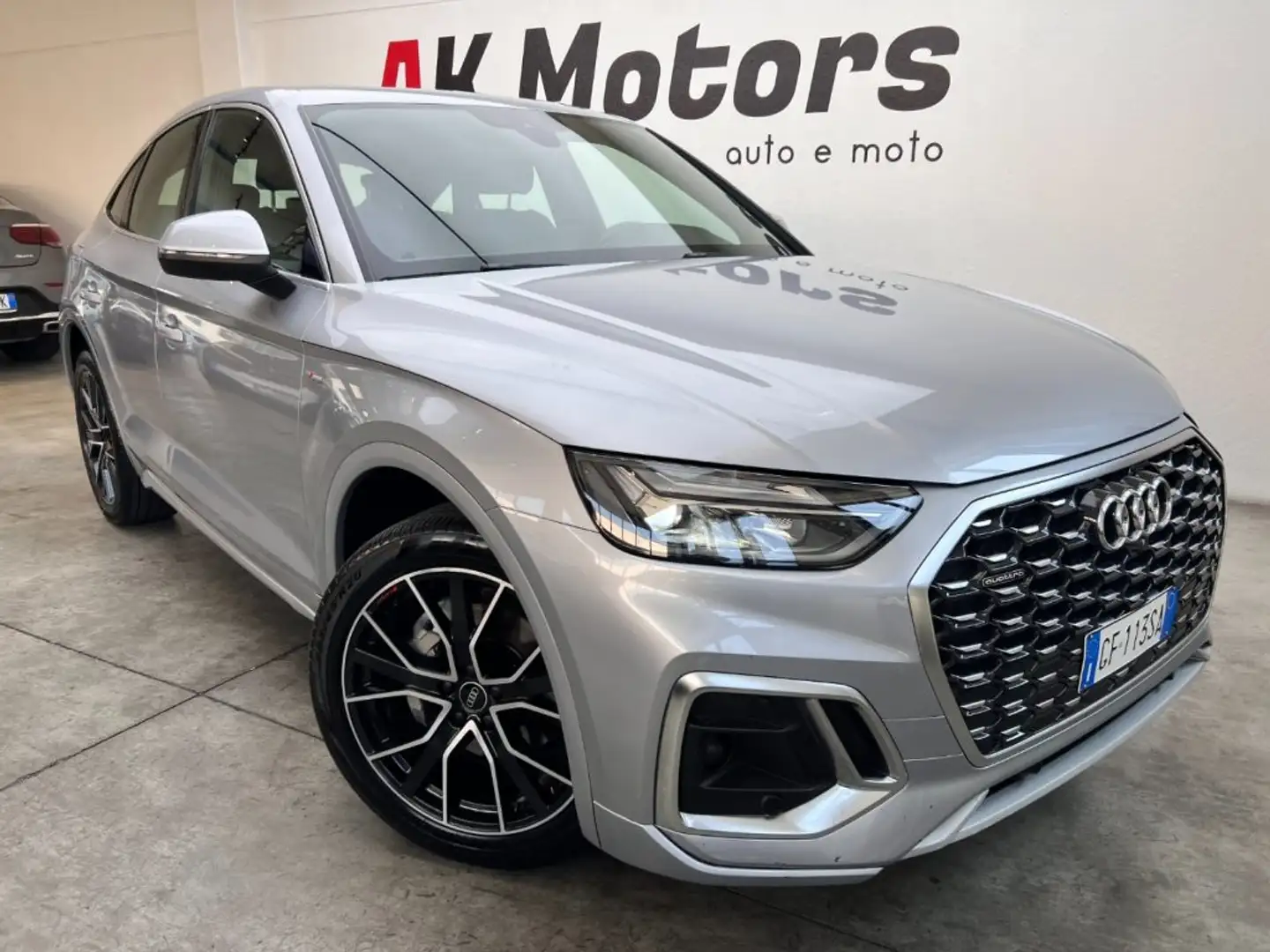 Audi Q5 SPB Sportback 45 TFSI quattro S line plus Argento - 1
