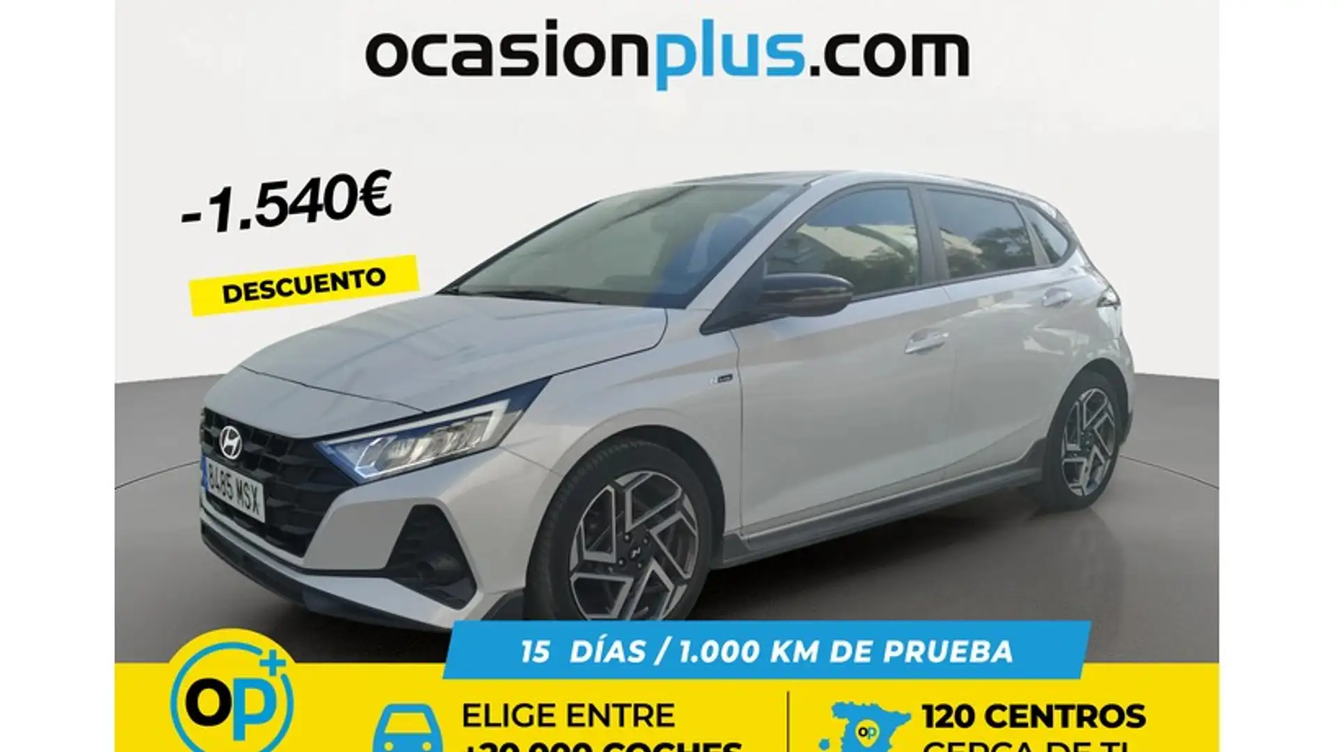 Hyundai i20 1.2 MPI N Line Gris - 1