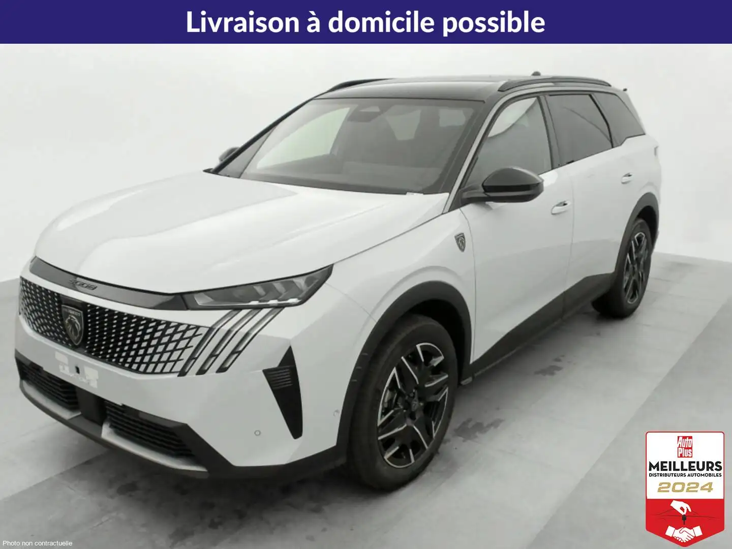 Peugeot 5008 NOUVEAU HYBRID 136 E-DCS6 GT Fekete - 1