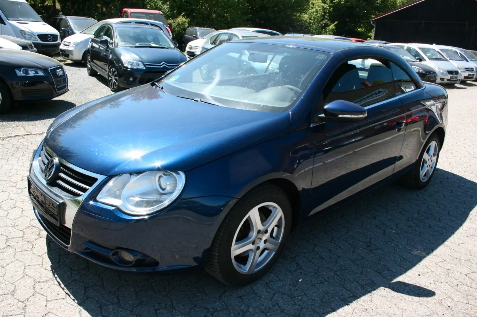 Volkswagen Eos 1.4 "Klimaautomatik+Sitzh." Blau - 2