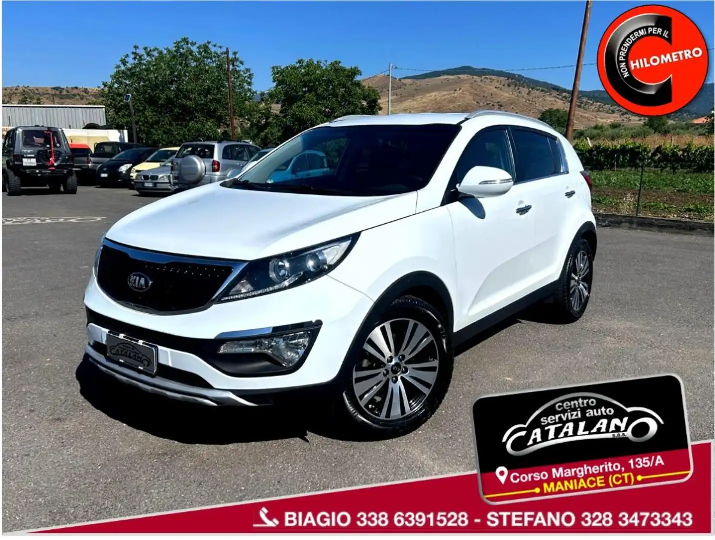Kia Sportage 1.7 CRDI 2WD Class Bianco - 1