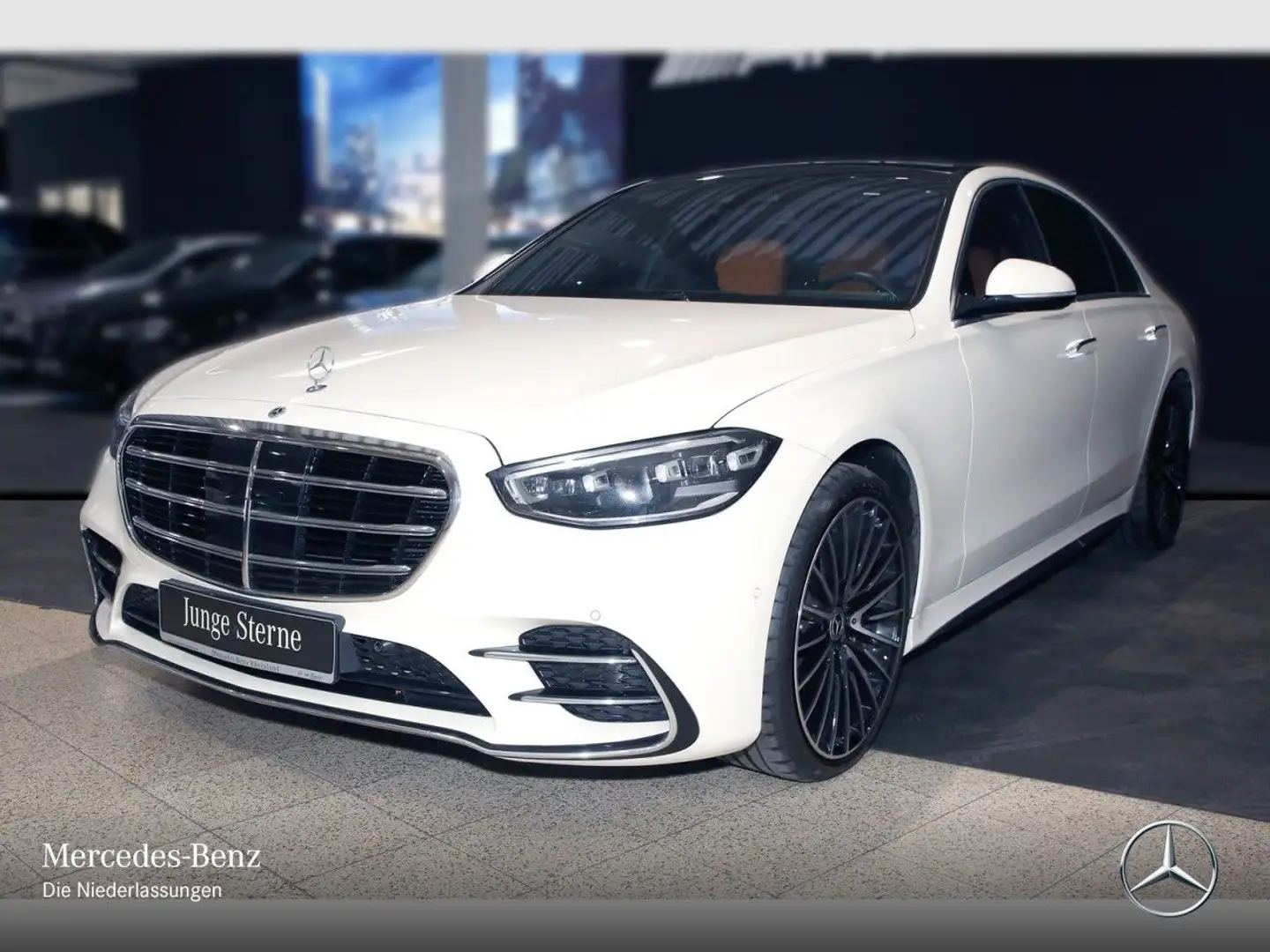 Mercedes-Benz S 600 S 580 4M AMG+PANO+MULTIBEAM+BURMESTER4D+FAHRASS Weiß - 2