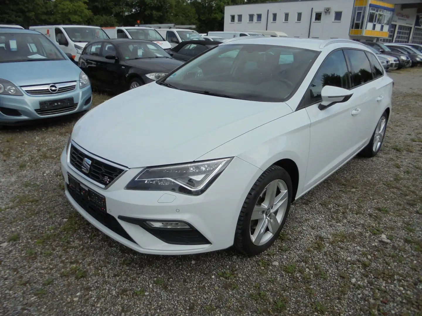 SEAT Leon ST FR 1.6 TDI ~ 1.Hd ~ Navi ~ 120.000 km Blanc - 1
