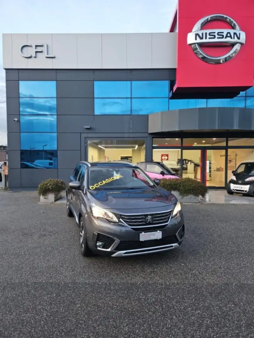 Peugeot 5008 BlueHDi 130 S&S Allure 7 POSTI Grigio - 1