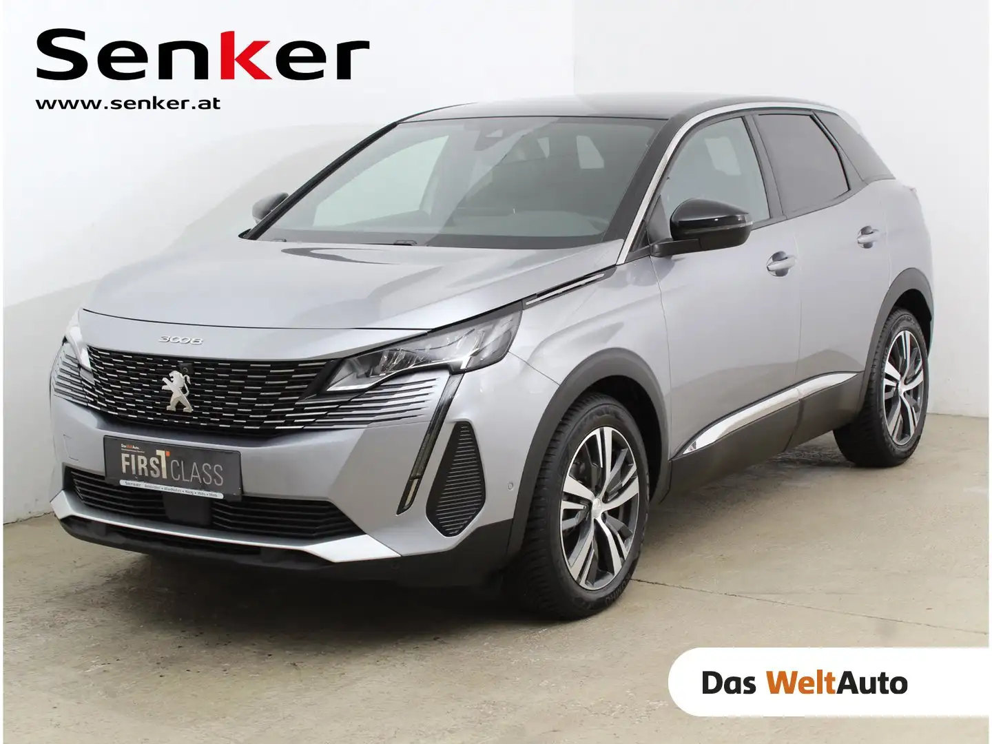 Peugeot 3008 1,5 BlueHDi 130 S&S 6-Gang Allure Gris - 1