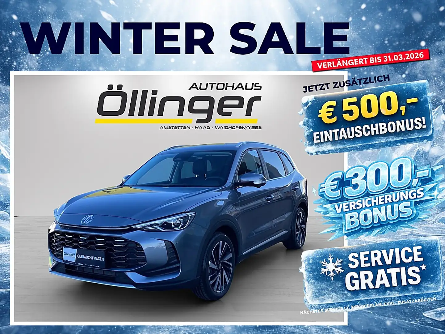 MG ZS 1.5 Hybrid+ Luxury + AHV! Grau - 1