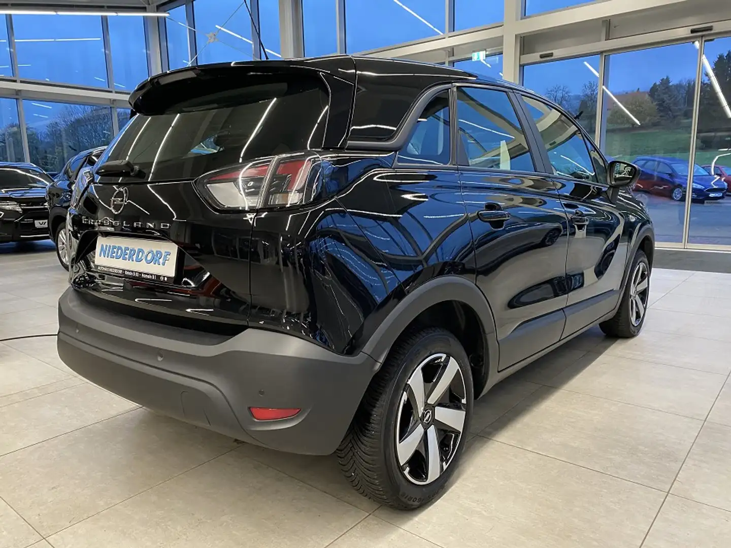 Opel Crossland 1.2 Turbo Edition LED KAM ALLWETTER Tempom. Zwart - 2