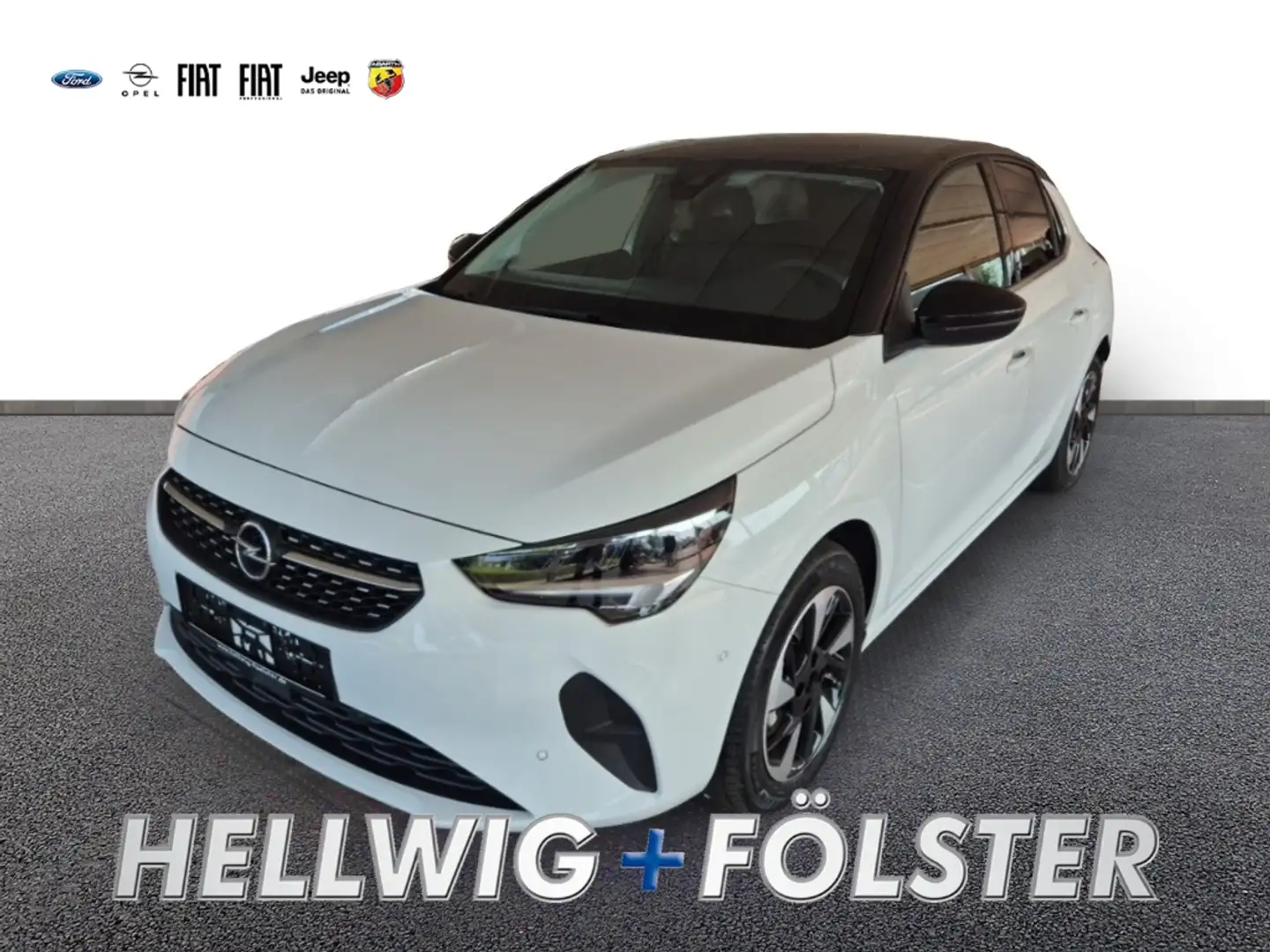 Opel Corsa-e F 50kWh Elegance 11kW-Charger SHZ Kamera Weiß - 1