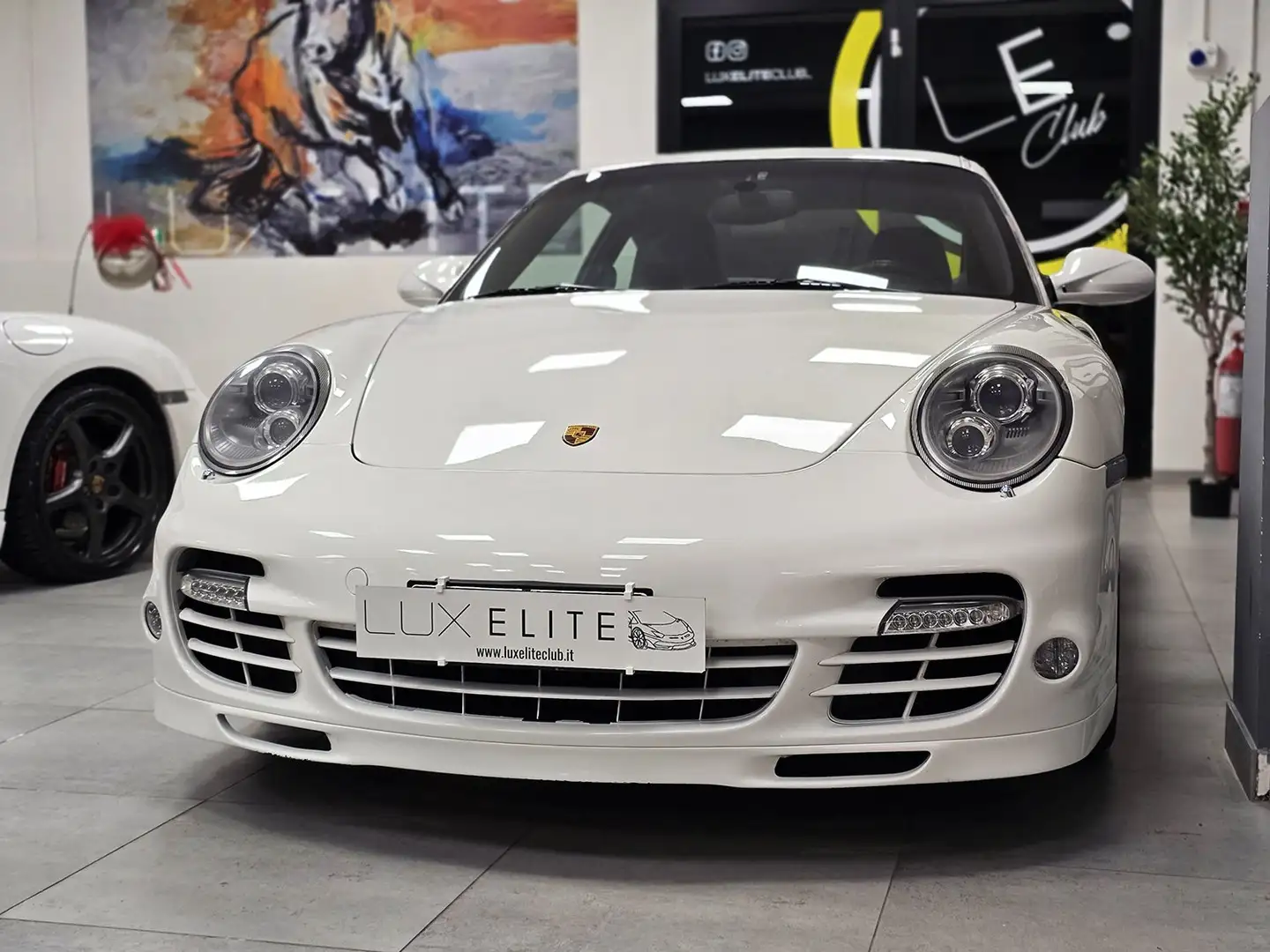 Porsche 997 911 TURBO 100% ITALIANA_PDK_CHRONO_TETTO_SPORT+!! Blanc - 1