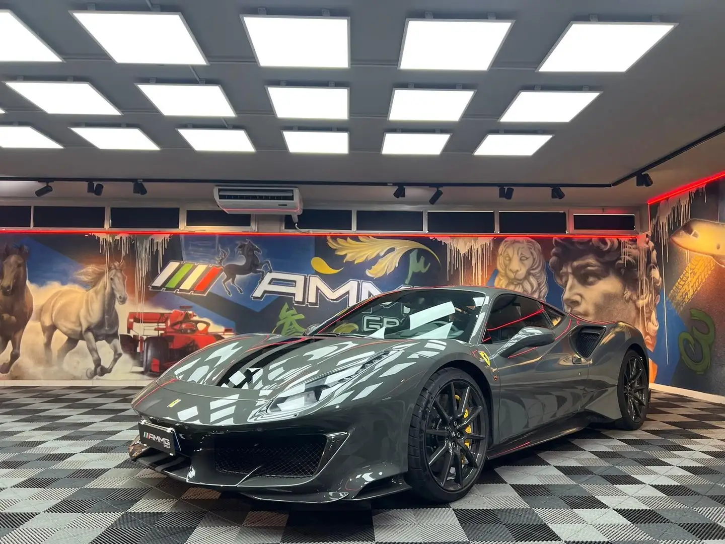 Ferrari 488 3.9 PISTA dct INTERIOR FULL CARBON (488) Grigio - 1