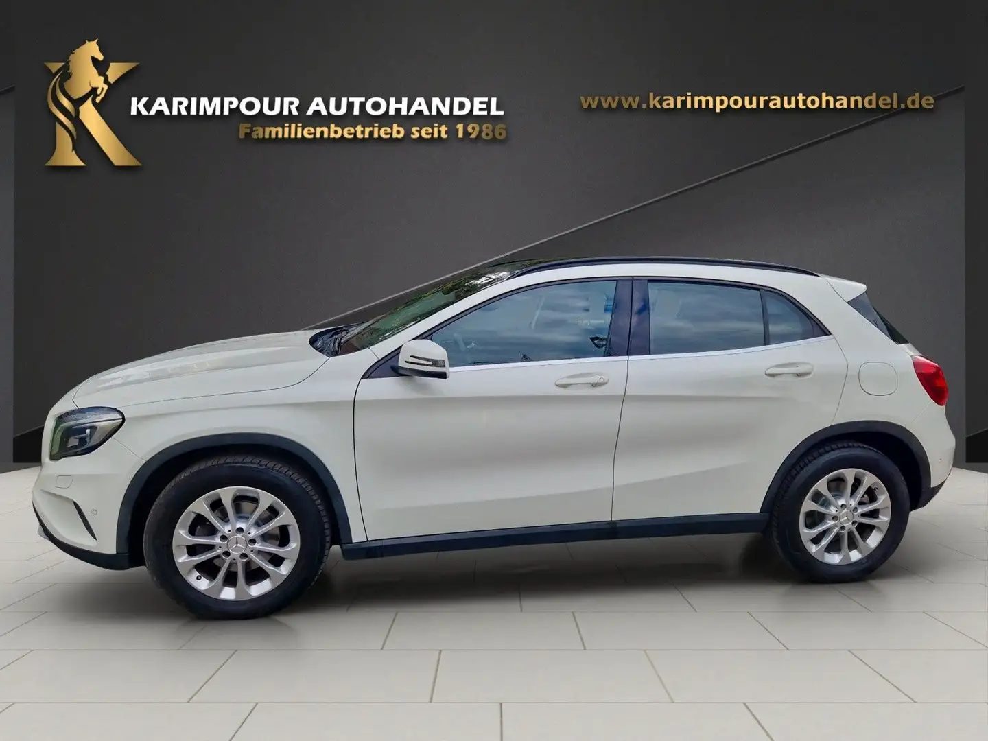 Mercedes-Benz GLA 220 CDI / d 4Matic*Nav*Pano*SHZ*Teilleder* Biały - 2