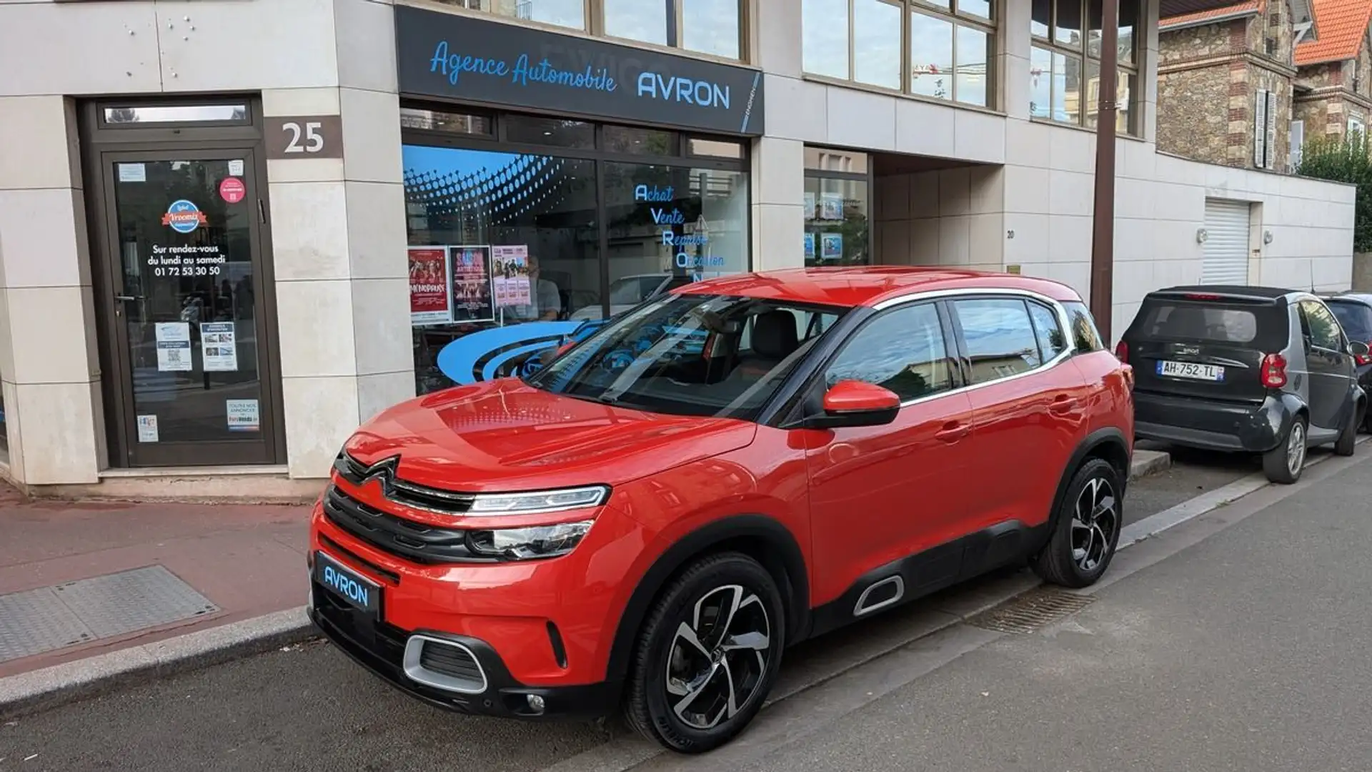 Citroen C5 Aircross 1.2 130 S&S SFeel EAT8 1er main Rot - 1