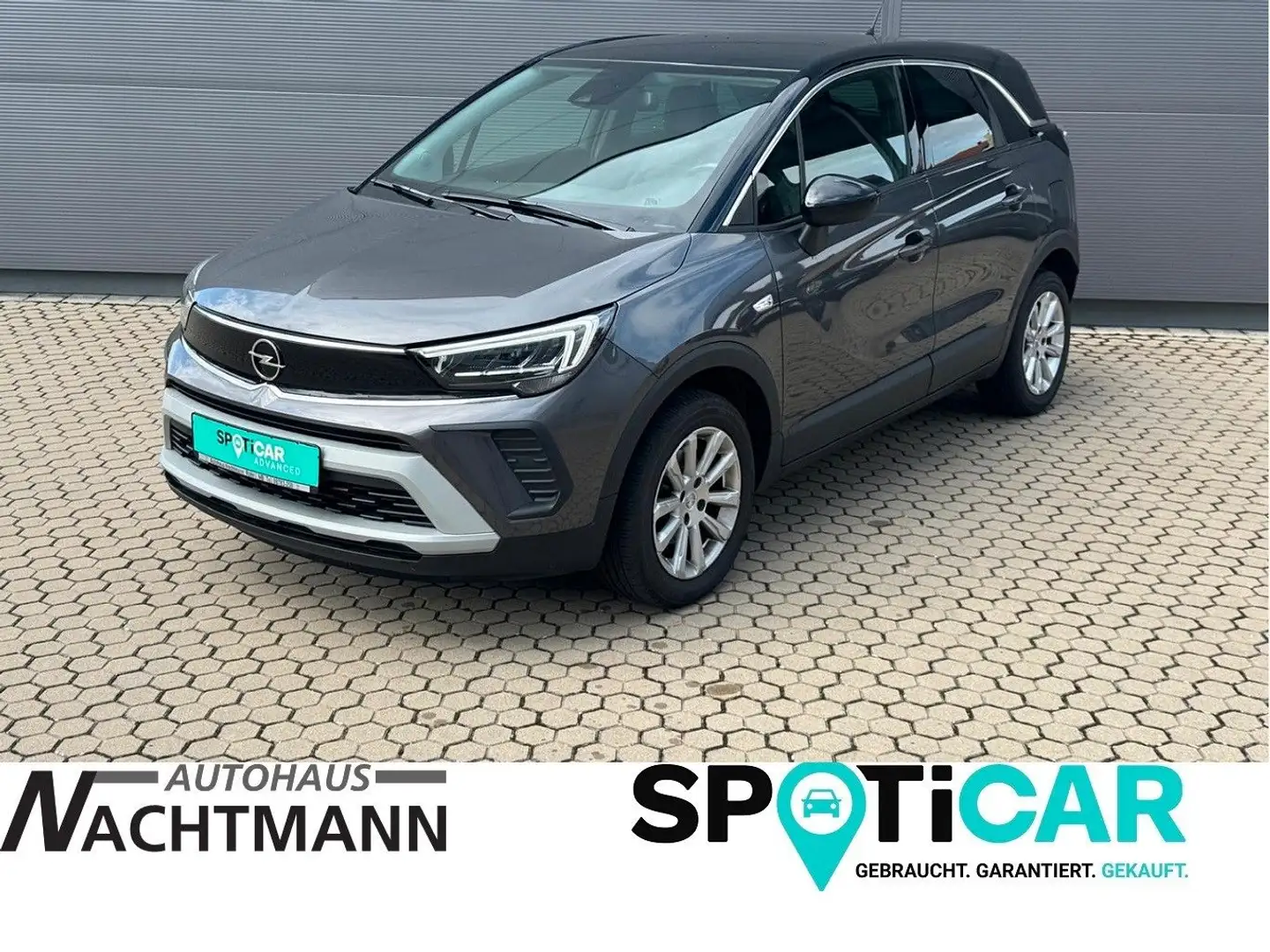 Opel Crossland X Crossland Elegance Automatik, Kamera, SHZ, PDC Grau - 1