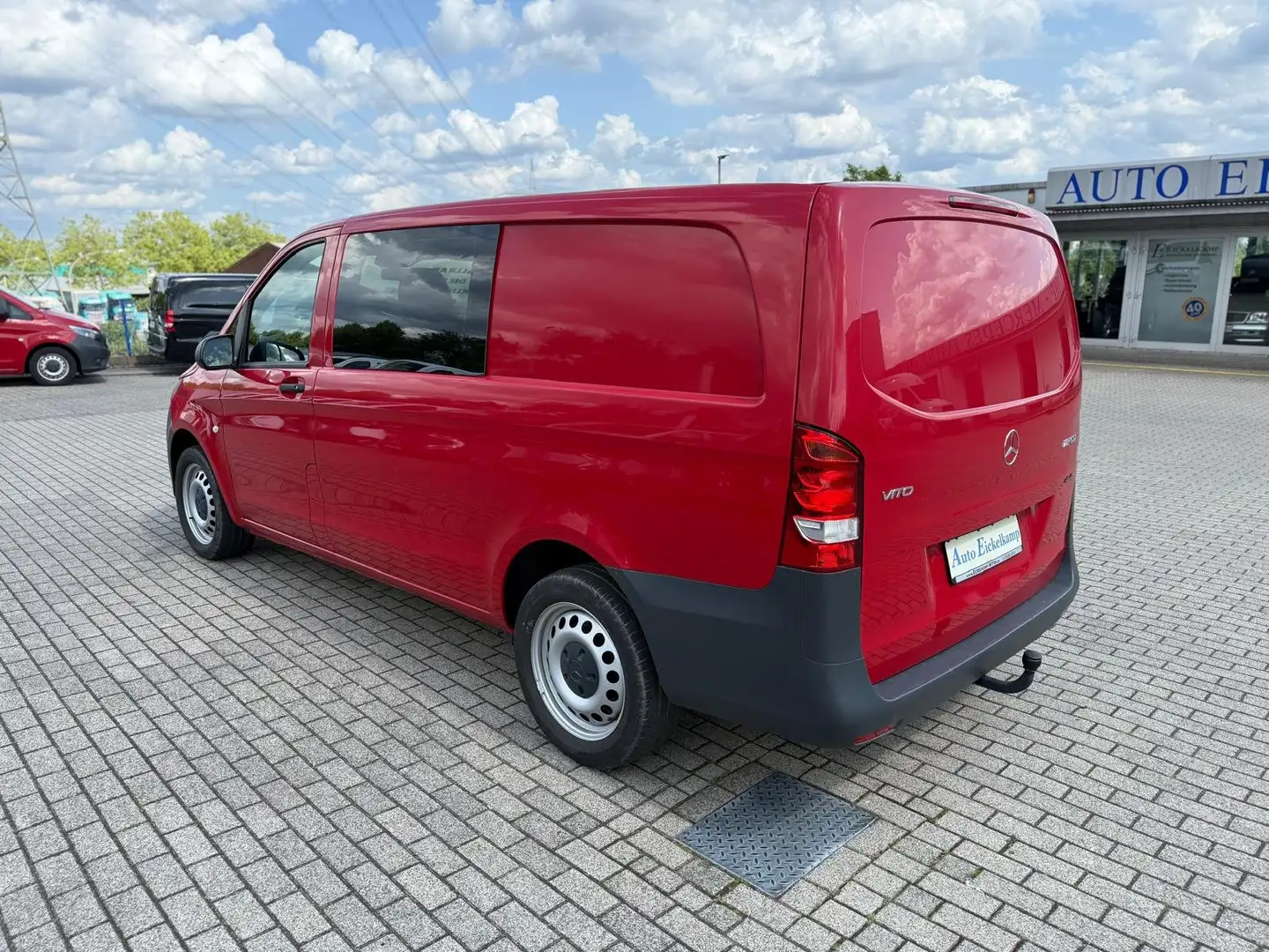 Mercedes-Benz Vito 9G Mixto lang 4x4 KLIMA KAMERA AHK 2,5T 5-SITZER Rot - 2