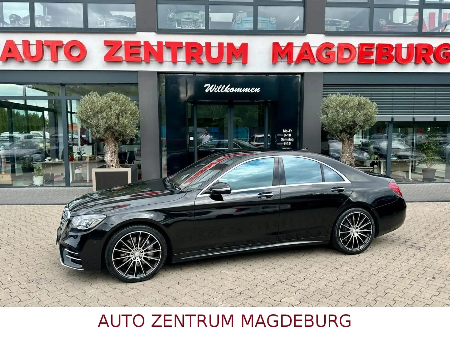 Mercedes-Benz S 560 4Matic*LED*AMG*HUD*S.BELÜFT*BURMESTER*MWST Schwarz - 1