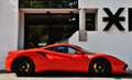 Ferrari 488 GTB ** SPORT EXHAUST / LIFT / CARBON *** Rood - thumbnail 3