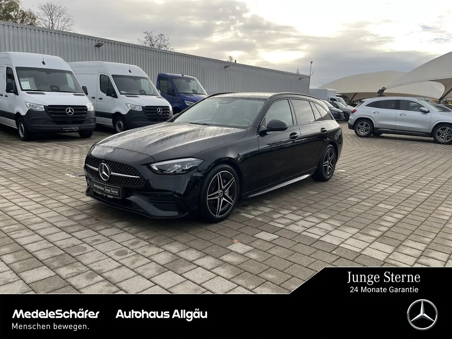 Mercedes-Benz C 180 C 180 T AMG Night 18" PanoSD Memory Vorr.-Distronic Schwarz - 1