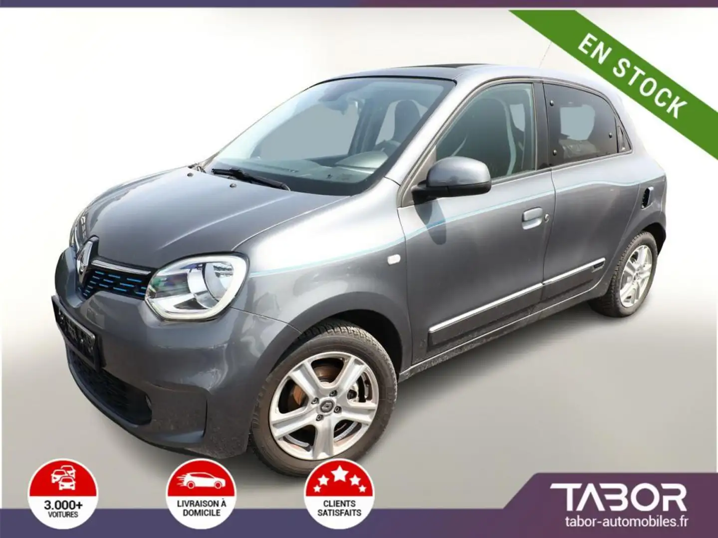 Renault Twingo Electric Intens GPS radars 16P Gris - 1