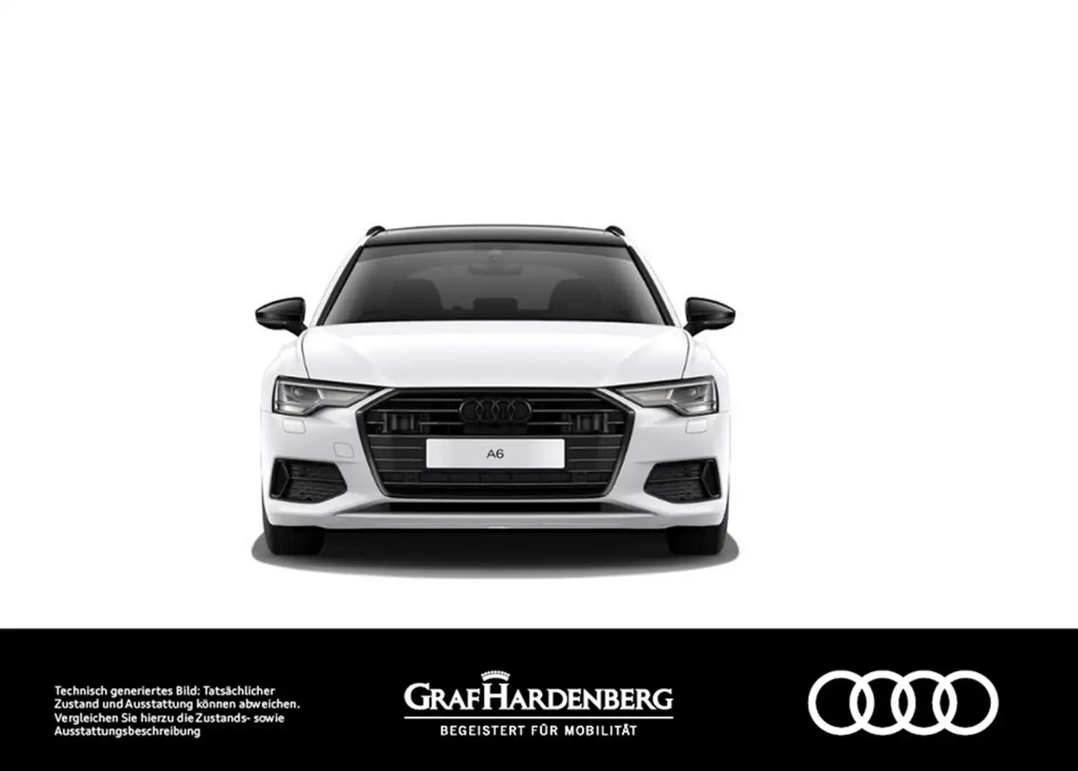 Audi A6 Avant 40 TDI S line LED Navi Pano AHK Weiß - 2