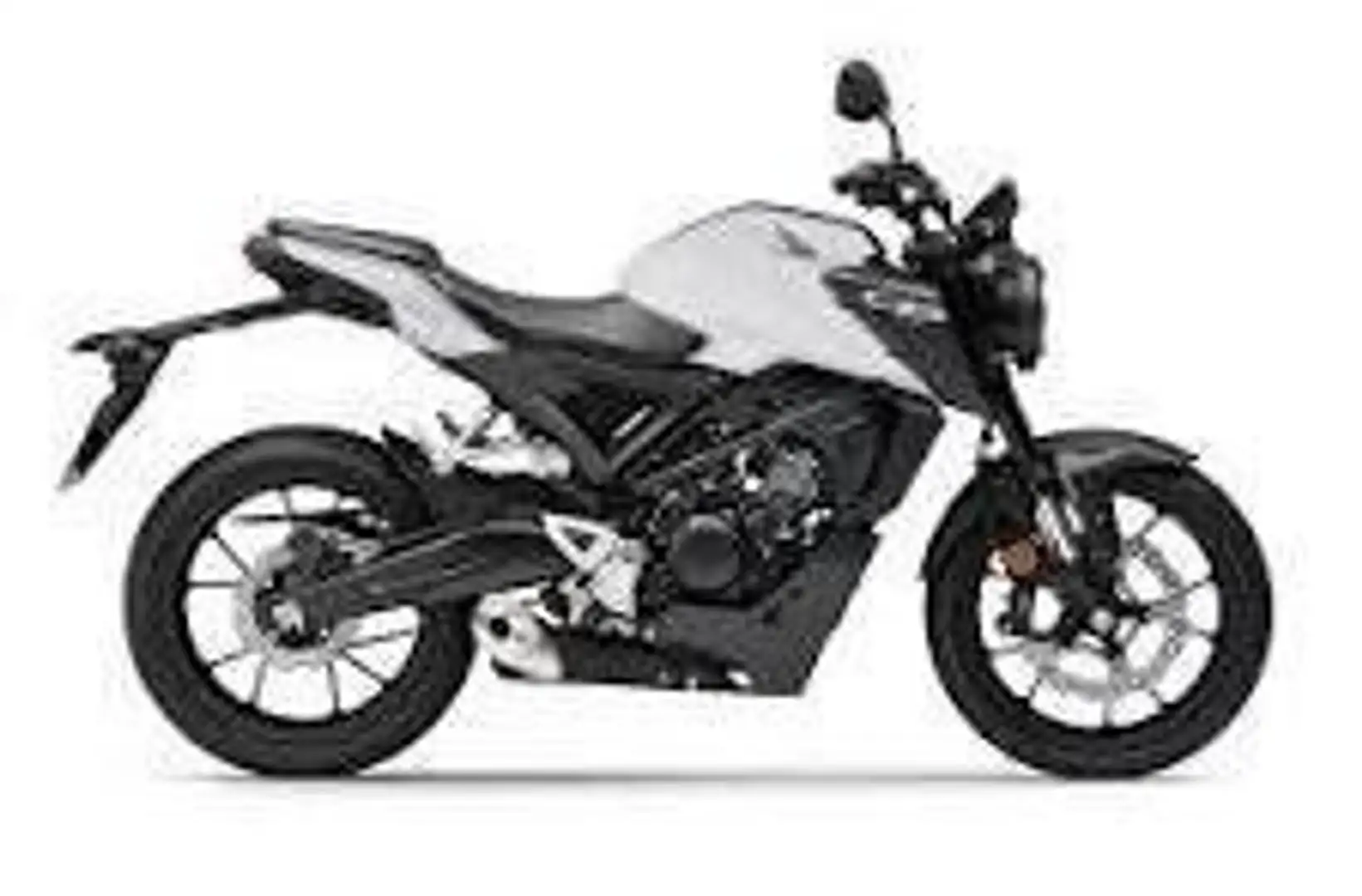 Honda CB 125 1stk. in Weiß lagernd Weiß - 1