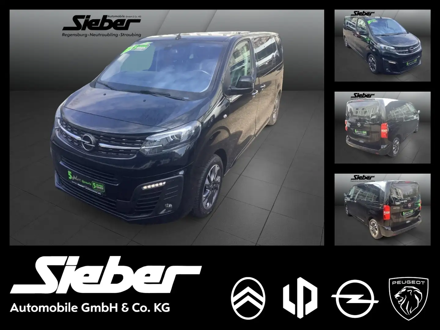Opel Zafira Life 2.0 D Tourer M *HUD*Sitzheizung* Schwarz - 1