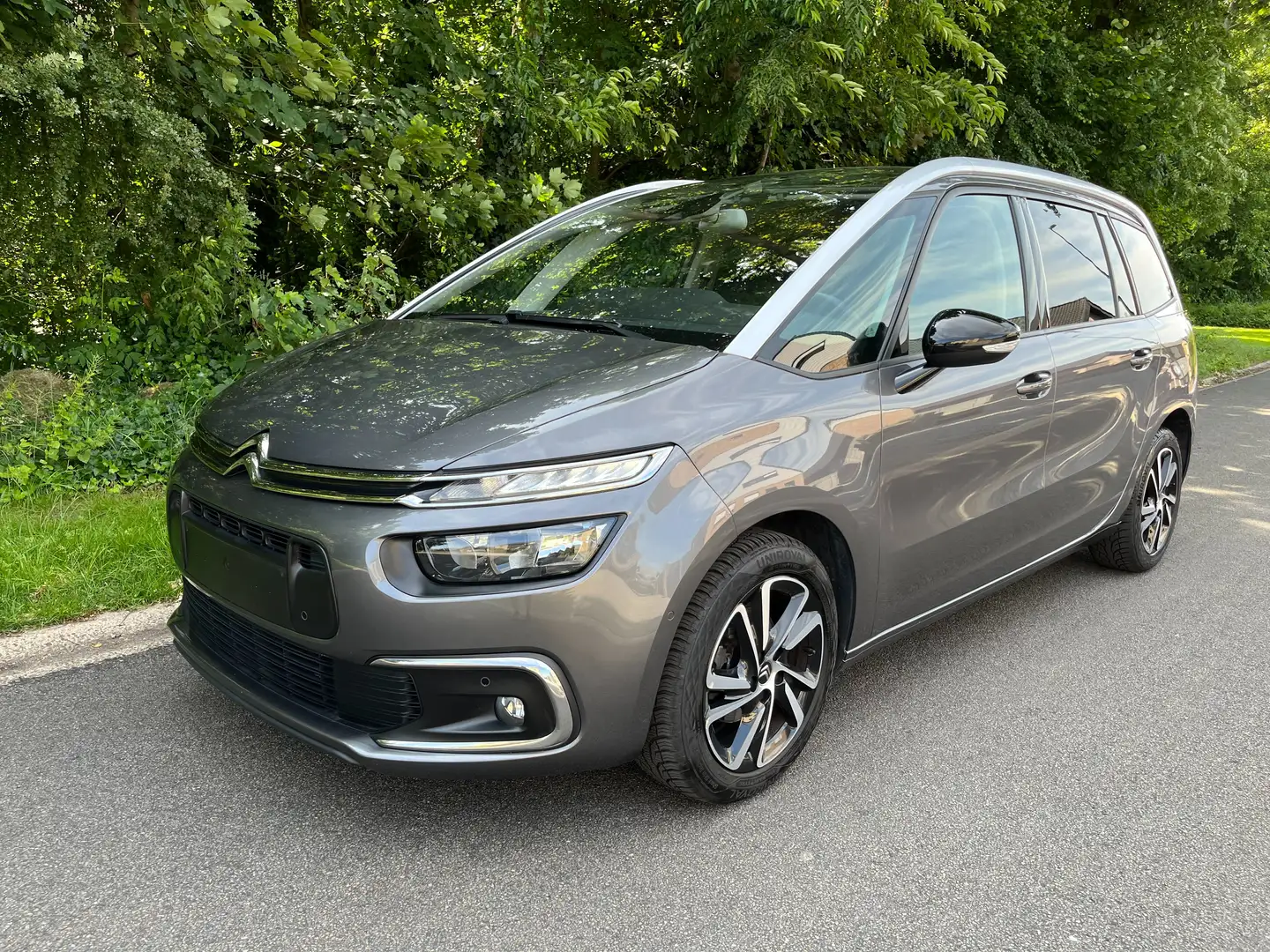 Citroen Grand C4 SpaceTourer 1.5HDI Camera,7pl,Gps,Leder,Euro 6d Gris - 1