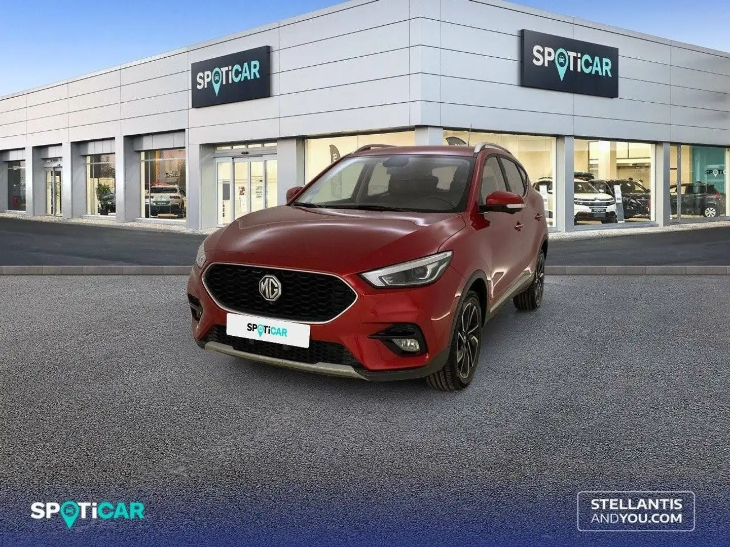 MG ZS 1.5 Luxury Rojo - 1