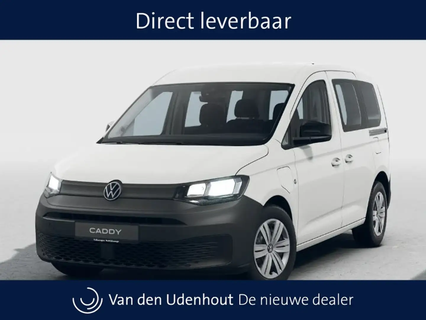 Volkswagen Caddy Kombi 1.5 TSI 85kW 115PK Hybride DSG Wit - 1