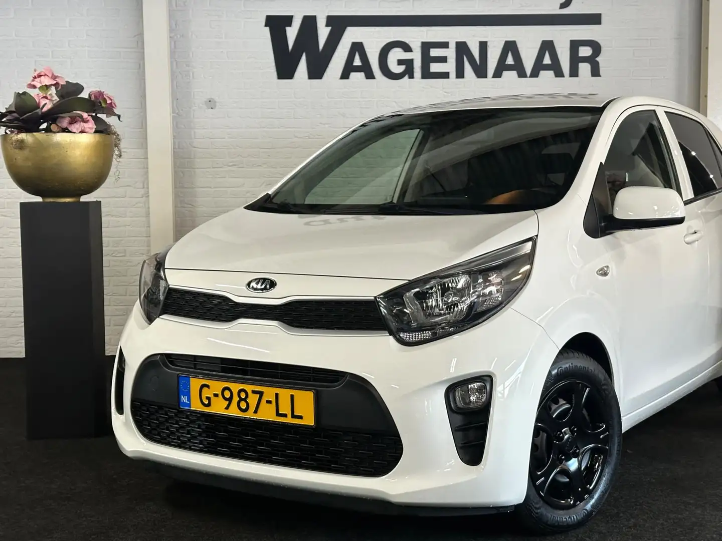 Kia Picanto 1.0 MPi Plusline CarPlay/Camera Blanc - 2