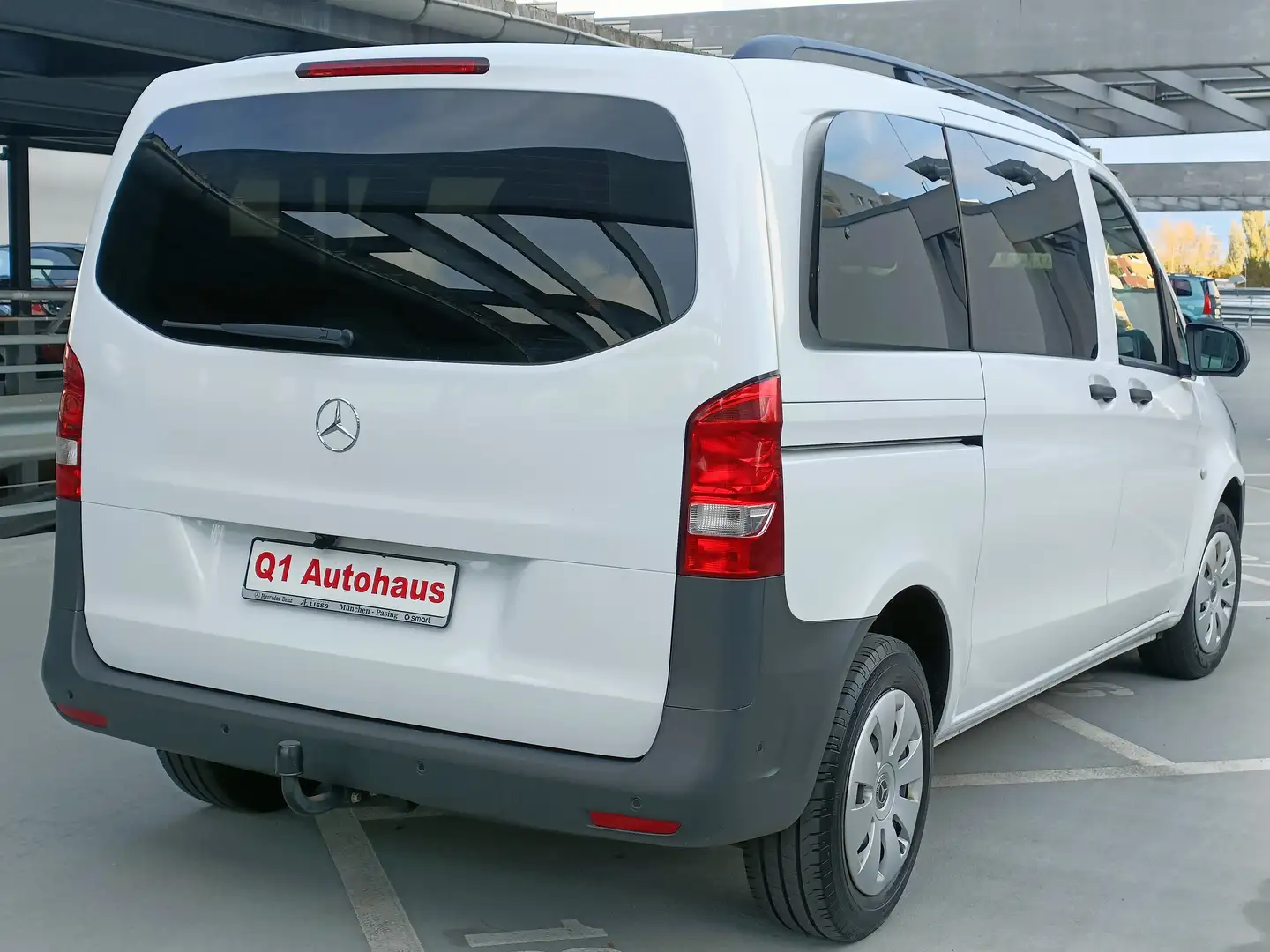 Mercedes-Benz Vito Tourer(Mixto) AUT/2xSHZ/TEM/RFK/NAVI/SPUR+TOTW/AHK Weiß - 2
