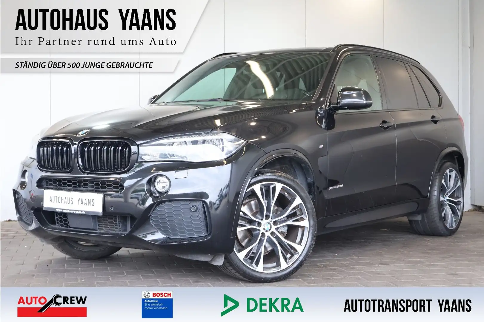 BMW X5 xDrive 40 d M Sport HUD+H/K+KEY+PANO+21"+AHK Schwarz - 1