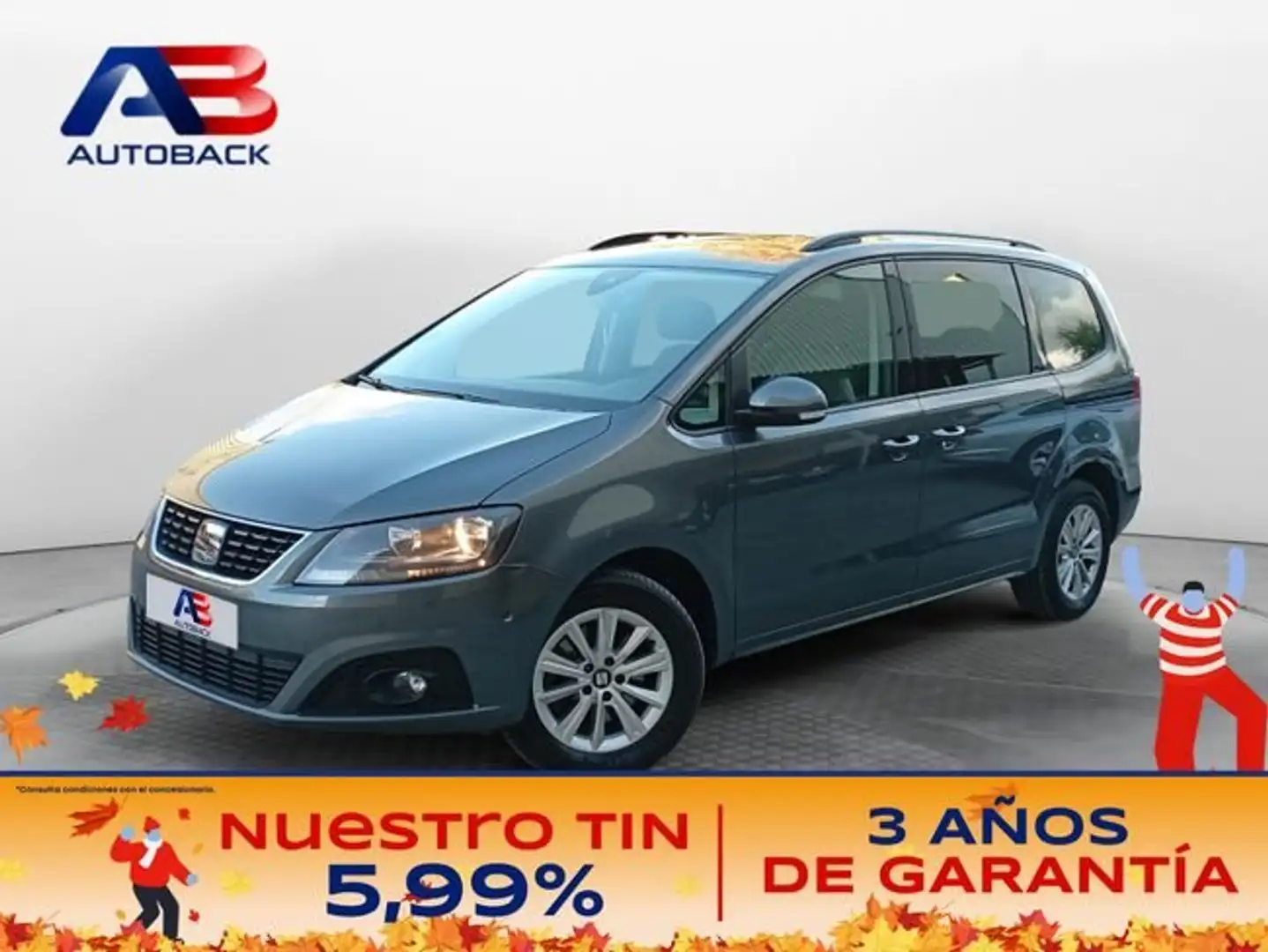 SEAT Alhambra 1.4 TSI 110kW DSG St&Sp Style GO Gris - 1