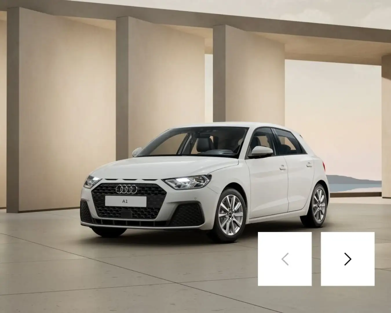 Audi A1 A1 Sportback 30 1.0 tfsi Business 116cv s-tronic Bianco - 2