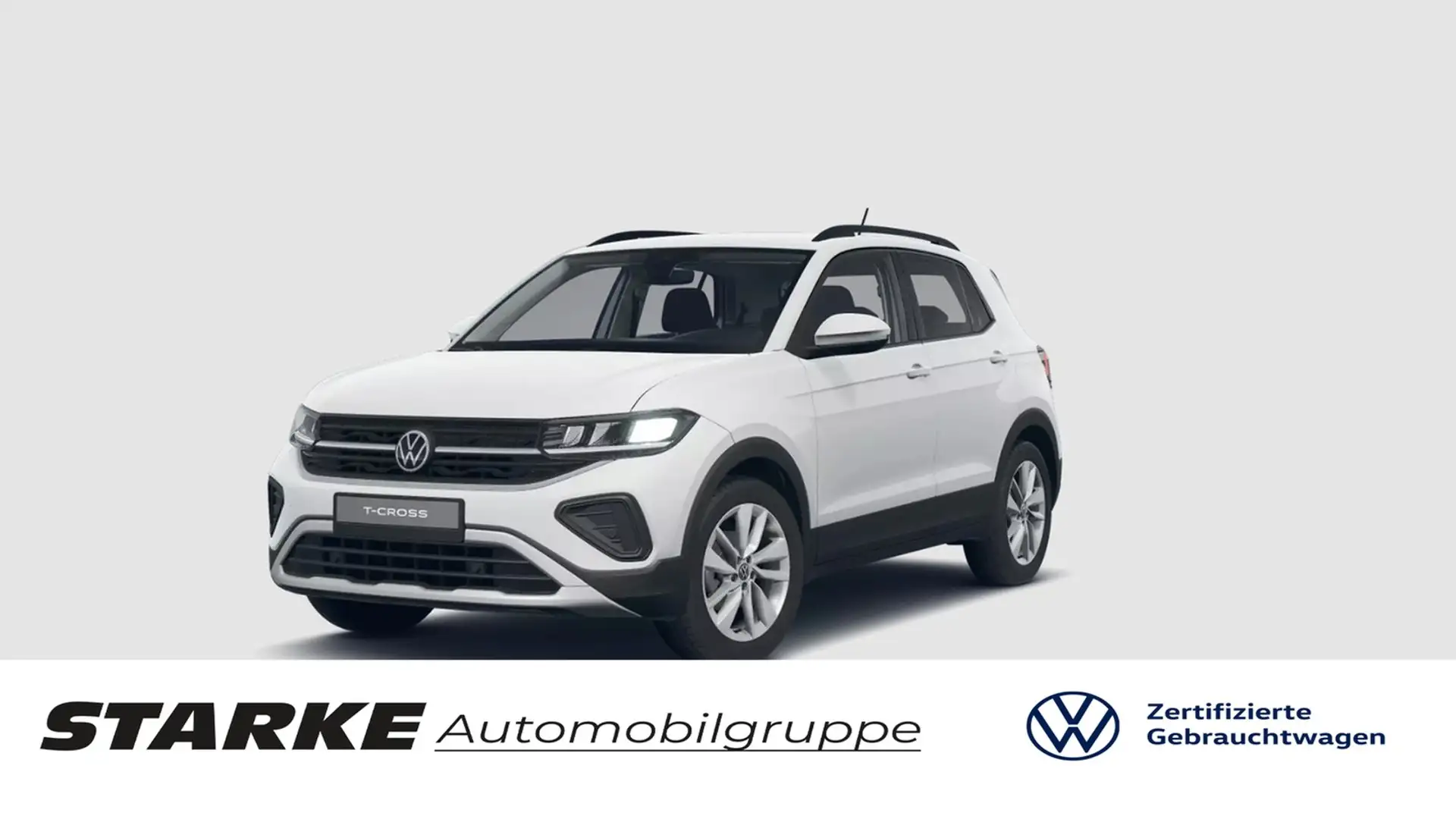 Volkswagen T-Cross 1.0 TSI DSG Life Weiß - 1