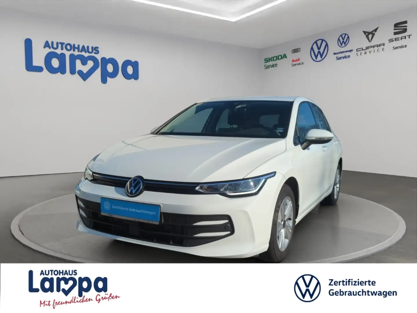 Volkswagen Golf VIII Life 1.5 TSI 6-Gang AHK,NAV,ACC,LR-H,LED Blanco - 2