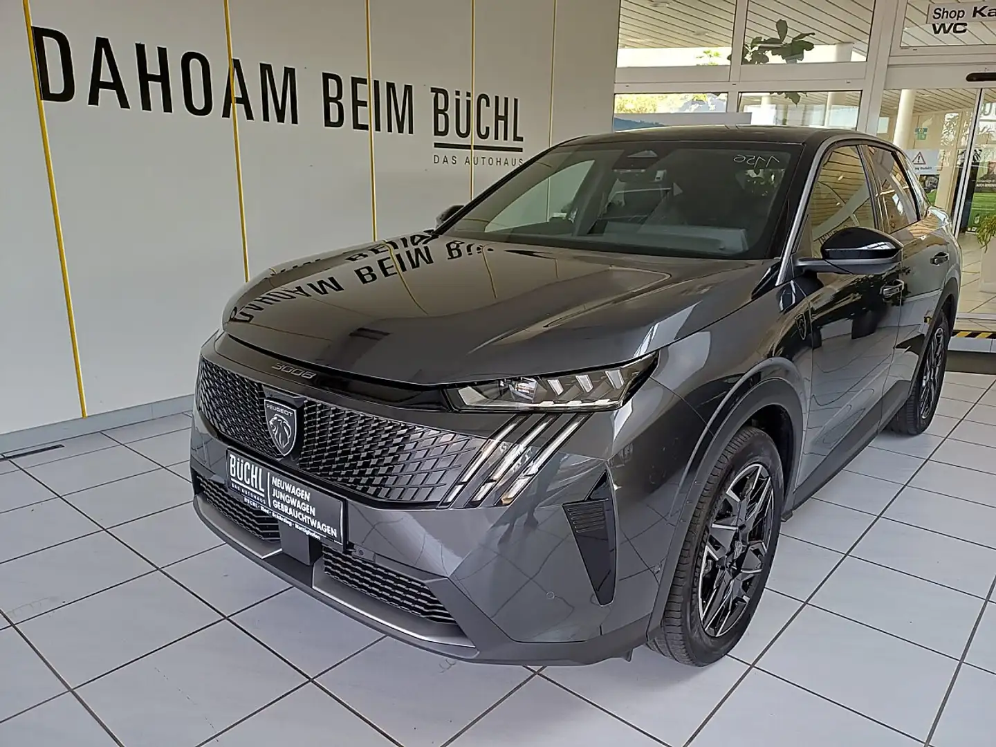 Peugeot 3008 Hybrid 145 e-DCS6 GT Grau - 2