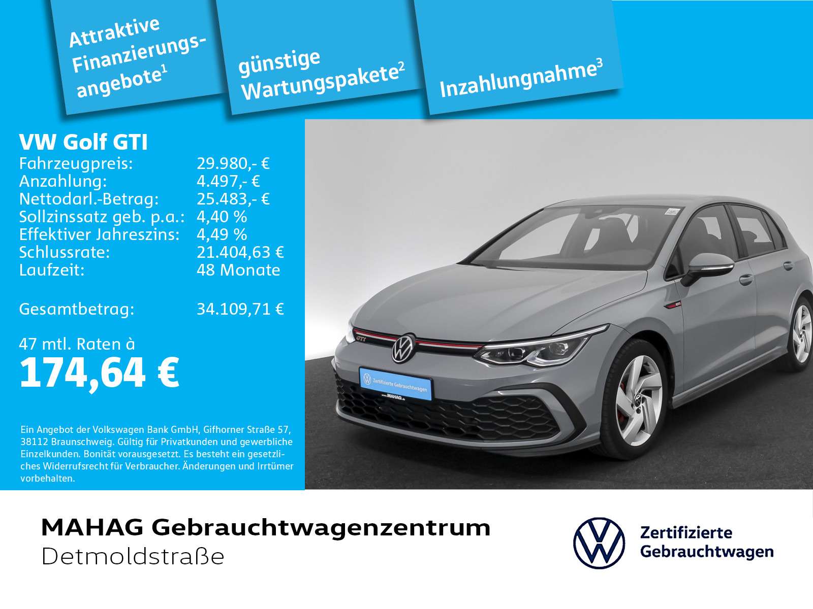 Second hand Volkswagen Golf Gti 