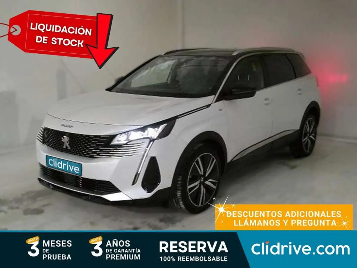 Peugeot 5008 2.0 BlueHDi 133kW S&S GT EAT8 Blanco - 1