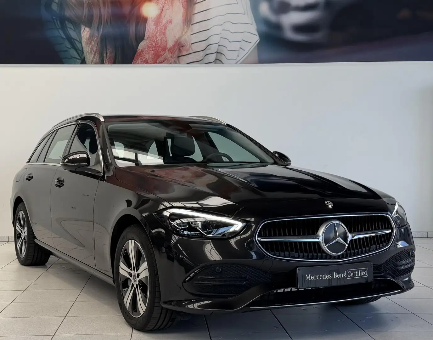 Mercedes-Benz C 300 e Break Luxury Line | Trekhaak | Verwarmde Zetels Gris - 1