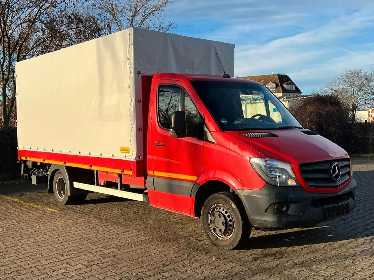 Mercedes-Benz Sprinter II Pritsche 516 CDI Klima*1.Hand*kamer Rouge - 2