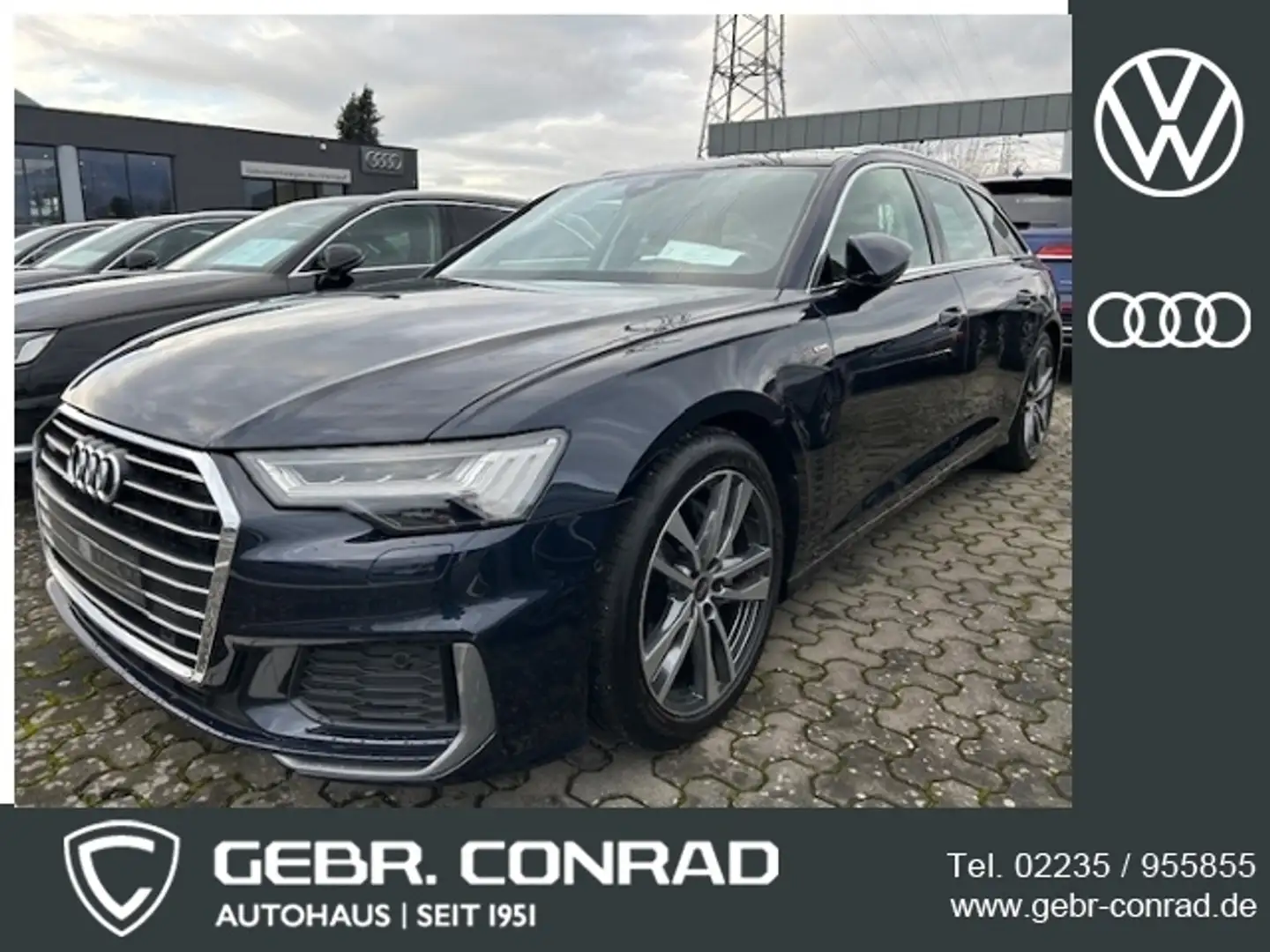 Audi A6 Avant 50 TDI "S line Ext.", NP: 90.000 € Azul - 1
